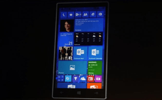 Microsoft's Preview Of Windows 10 For Smartphones