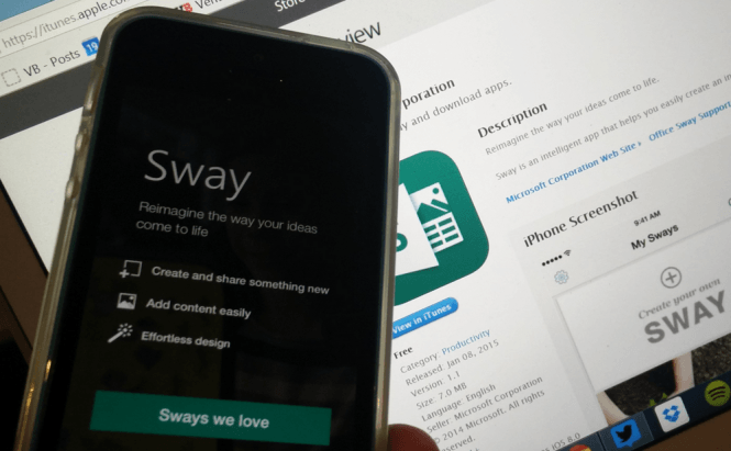 Microsoft Enhances Its New Sway App