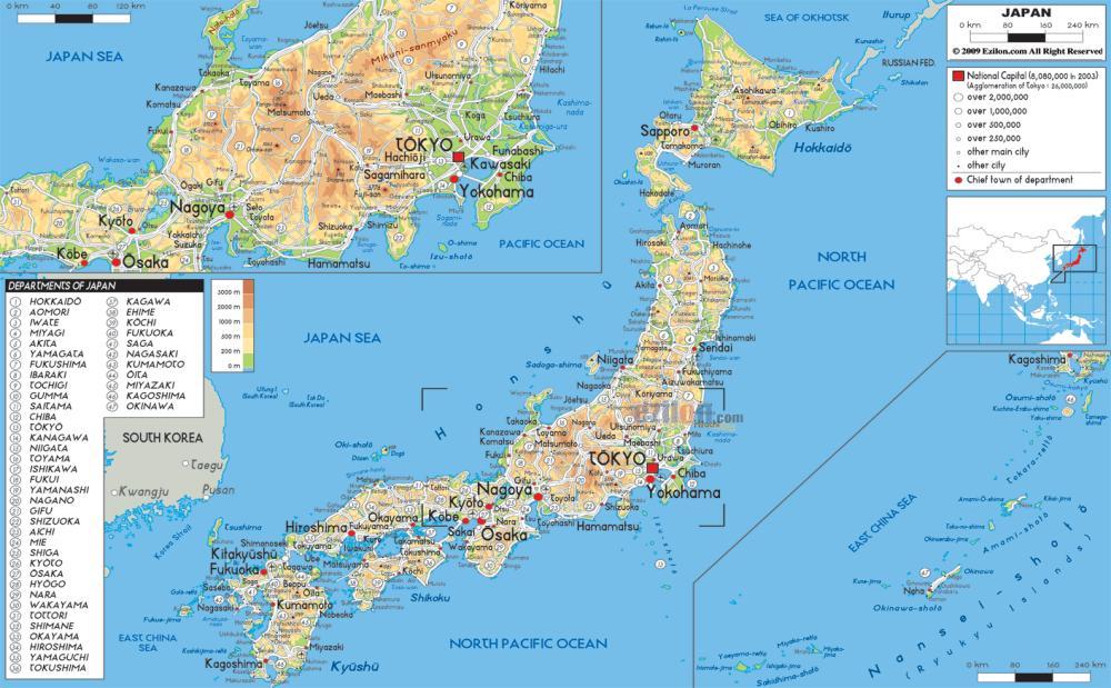 Map Of Japan Google Maps - United States Map