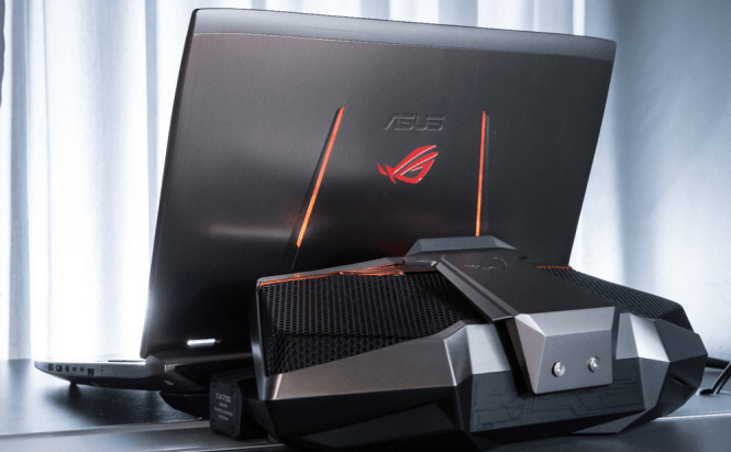 Check out the world's first gaming laptop with water cooling