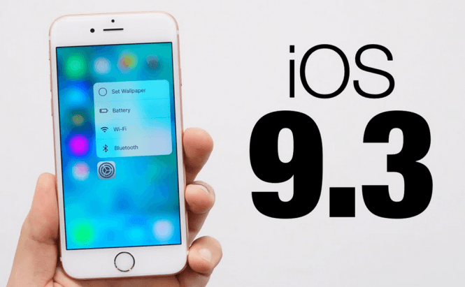 Find out what's new in iOS 9.3