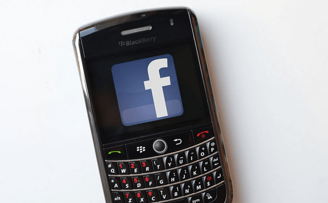 Facebook to discontinue support for BlackBerry phones