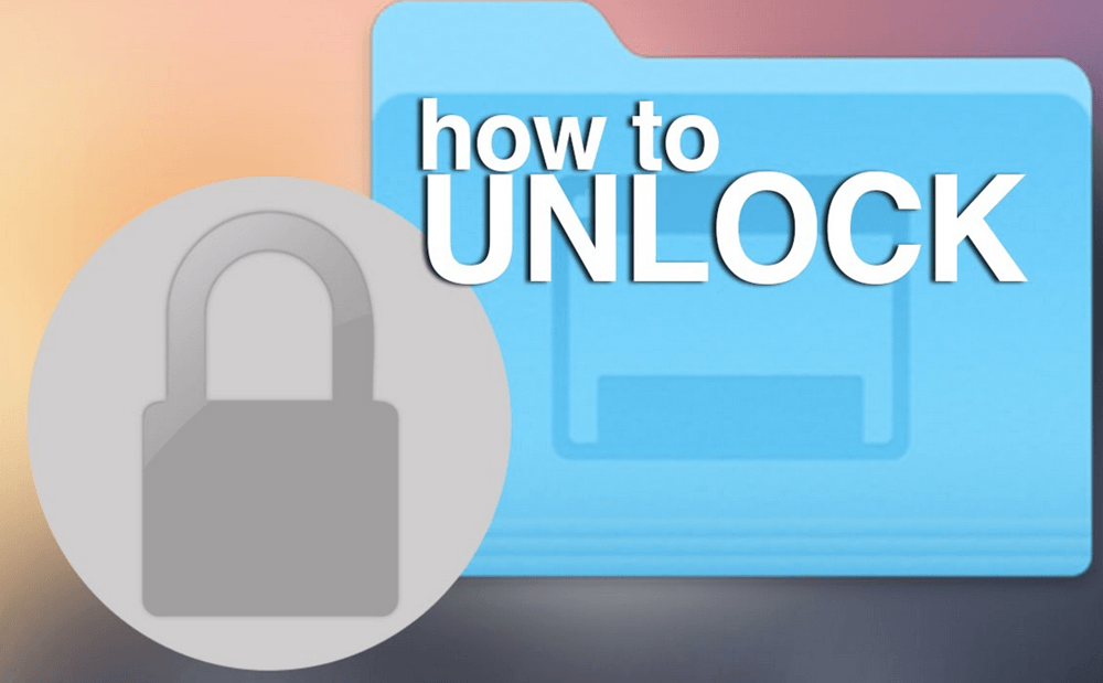 How To Batch Unlock Files And Folders On Mac