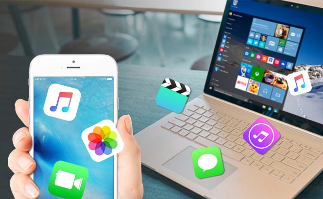 A simple, fast way to transfer files between iPhone and PC
