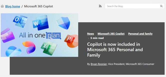 Microsoft 365 now has Copilot onboard and costs a bit more